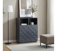 Buffet haut Bopibobro 86 x 64 x 36 cm gris foncé