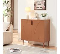 Buffet Starvili avec 2 portes 75 x 76 x 38 cm couleur rouille