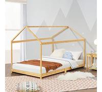 Lit d'enfant 'Vindafjord' 90x200cm bambou