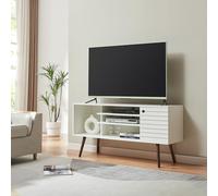Meuble TV Vare 130 x 40 x 66 cm blanc
