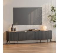 Meuble TV Nand 180 x 35 x 51 cm noir