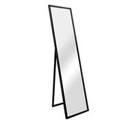 Miroir sur pied Giovinazzo psyché inclinable 150 x 35 cm noir