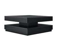 En.casa Table basse carrée - Noir