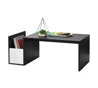 En.casa Table basse d'appoint - Noir et blanc