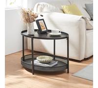 Table basse Jäller 66 x 51 x 44 cm noir