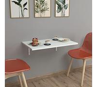 Table murale Klepp rabattable 72 x 45 cm blanc