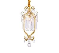 en Cristal Moderne Suspendu lumières Style encastré Pendentif luminaire K9 gouttelette élégant plafonnier pour Couloir Bar Cuisine Salle à Manger Enfants