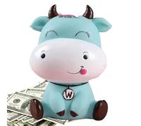 en forme d'animal - à monnaie - pot de rangement en forme de vache - Pot de rangement décoratif pour argent, fille, enfant, adolescent