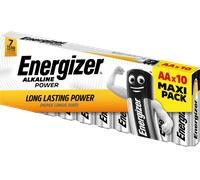 10 Piles AA / LR6 Energizer Alcaline Power Maxi Pack