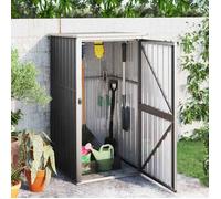 ""En Promotion""Abri à outils de jardin Moderne - ABOTT@ abri de rangement/Armoire haut - anthracite 88x89x161cm acier galvanisé B2835