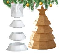 En silicone réutilisable, facile à détacher | Moule en silicone pour statue d'arbre de Noël, pour fêtes d'hiver, enfants, adultes, famille, maison, école, fête