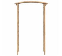 EN SOLDE*Meuble de jardin - MONNA - Arche pour rosiers Bambou - Support Plantes - 118x40x187 cm@416476