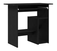 ""En solde"" Table Informatique Adulte/enfant - CLOUD - Bureau à Domicile - chêne noir 80x45x74 cm bois d'ingénierie B699