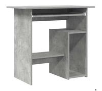 ""En solde"" Table Informatique Adulte/enfant - CLOUD - Bureau à Domicile - Gris béton 80x45x74 cm Bois d’ingénierie B398