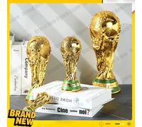 En stock - Modèle de trophée de la Coupe du Monde FIFA 2026 - Ornement de trophée de football - Décoration commémorative pour les fans de football - Cadeaux de collection 27cm hollow