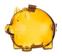 en verre - décorative en forme de cochon en forme de cochon - Décoration de table - Pour la maison, le bureau, le salon, la chambre d'enfant - Cadeau moderne Sam
