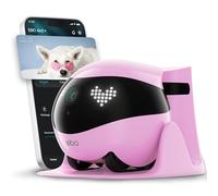 Enabot EBO Air 2 Mobile Pet Camera Robot : caméra 2K avec conversation | Compagnon familial à distance, mobilité toute la maison, expression de pixels personnalisable, recharge automatique
