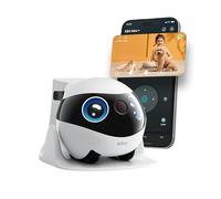 Enabot EBO Mini Robot Caméra:Compagnon maison avec Programmation | Soin famille/animaux, Mobilité maison, Caméra 2K, Son bidirectionnel, Recharge auto, Vision nocturne, Cadeau à distance