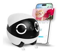 Enabot Rola Mini Telecamera Sorveglianza Animali 2K Smart con Visione Notturna