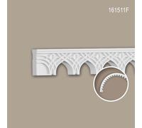 Encadrement d'arche Profhome 161511F Moulure flexible Encadrement de porte Encadrement de fenêtre Cimaise Moulure en stuc Moulure décorative style marocain blanc 2 m