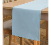 Encasa XO Chemin de Table, Toile Coton, Durable 32x230 cm | [design}, 8 seater | Couleur Unie | Lavable en Machine | Entretien Facile