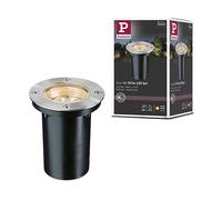 Paulmann Luminaire au sol extérieur encastrable 93788 LED 1,2W 2700K IP67 Acier gris-argent