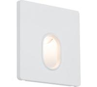 Encastré mural LED Wall carré 78x78mm 1,1W 65lm 230V 2700K Blanc Blanc