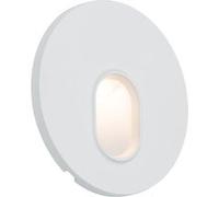 Paulmann Luminaire encastré mural LED Wall rond 78 mm 1,1 W 65 lm 2700 K Blanc