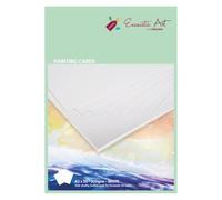 Encaustic Art The Original Cartes A3 | 50 feuilles papier encaustique 300g | Grand format A3 (29,7 x 42 cm), papier couché blanc 300 g/m², fer à peindre et stylet, alternative à la toile
