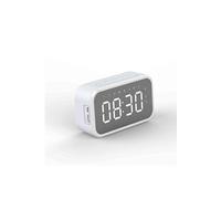 Enceinte Bluetooth JM03 Réveil Portable Blanc