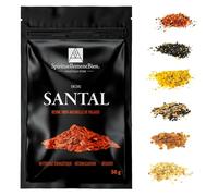 Encens Bois de Santal résine 100% Naturel et Authentique 50gr pour Fumigation Brule Parfum ou Encensoir Nettoyage énergétique - réconciliation - Réussite - Alternative Encens Baton-Cone