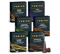Encens Cone Refoulement Naturels Fumino Faits Maison Lot d’encens Feu et Givre de 6 boîtes de 90 Cônes Backflow Masala Agarbatti Joss pour la Relaxation et la Méditation, Décoration Intérieure