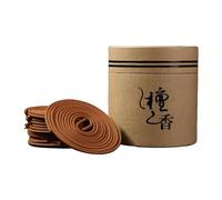 Encens en Bobine, Parfum Longue durée Bois de Santal pour Relaxation et soulagement du Stress, encens Naturel Maison Spa Yoga Temple