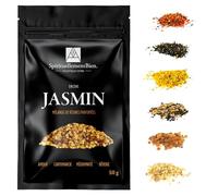 Encens en Grains Parfumé Jasmin Pur 100% Naturel 50g - Résine Authentique pour Fumigation, Amour, Cartomancie, Médiumnité et Rêverie