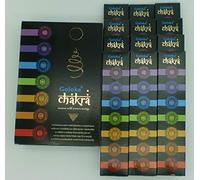 Encens goloka Chakra 12 Boîte de 15 gr, C/U - 120 bâtons -