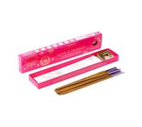 Encens Goloka Love & Passion Rose & Quartz Rose (x10) Rose 5x2x24 cm
