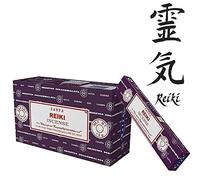 Encens indien - HARD-N-DISCOUNT - Reiki Satya Sai Baba - 8 x 15 g - 96 bâtons - Intérieur
