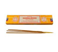 Encens - Nag Champa - Sandalwood - 15 bâtonnets - 15 grammes - Mixte