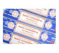 Encens Nag Champa - Satya Sai Baba - Lot de 60 bâtonnets - Relaxation et développement personnel