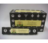 Encens Namaste Masala Naturel - Zodiac - Indien traditionnel Agarbathi - Fait à la main - 1 paquet