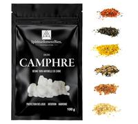 Encens Naturel - Bonheur - Purification - Protection - Protection pour Fumigation Brule Parfum ou encensoir (Camphre, 100 GR)
