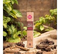 Encens Palo Santo avec Myrrhe - 100% Naturel & Écologique - 8 Bâtons Artisanaux - Purification Énergétique & Bien-Être - Fabrication Artisanale