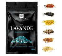 Encens Parfumés aux huiles essentielles Naturelles Lavande résine parfumées & Authentique en Grain 100 GR pour Fumigation Brule Parfum ou Encensoir Relaxation, Protection, Developpement Divinatoire