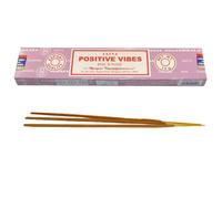 Encens - Positive Vibes - 15 grammes - 15 Bâtonnets - Mixte - Bleu