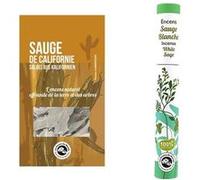 Encens sauge blanche et Sauge de Californie à brûler Multicolore G
