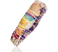 Encens Sauge blanche Pétales colorés Bund Purifiant 10cm