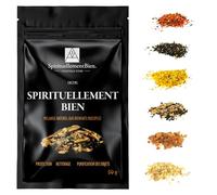 Encens SpirituellementBien résine 100% Naturel et Authentique en Grain 50gr pour Fumigation Brule Parfum ou Encensoir Protection - Nettoyage - Purification des Objets - Alternative Encens Baton-Cone