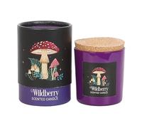 Enchanting Forest Bougie aux champignons sauvages | Design mystique, cire de paraffine végétalienne | Captivante et apaisante | Durée de combustion de 25 heures | Ambiance inspirée de la magie
