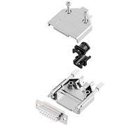 encitech DTPK-M-15-DBS-W-K 6355-8030-12 Kit embase SUB-D femelle 180 ° Nombre de pôles: 15 fût à souder 1 pc(s)