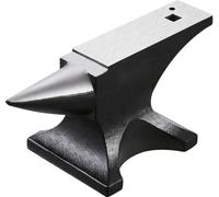 Enclume 25kg simple corne - Enclume en fonte d'acier à corne ronde - Pour la forge et le travail des métaux - Enclume à outils de haute qualité